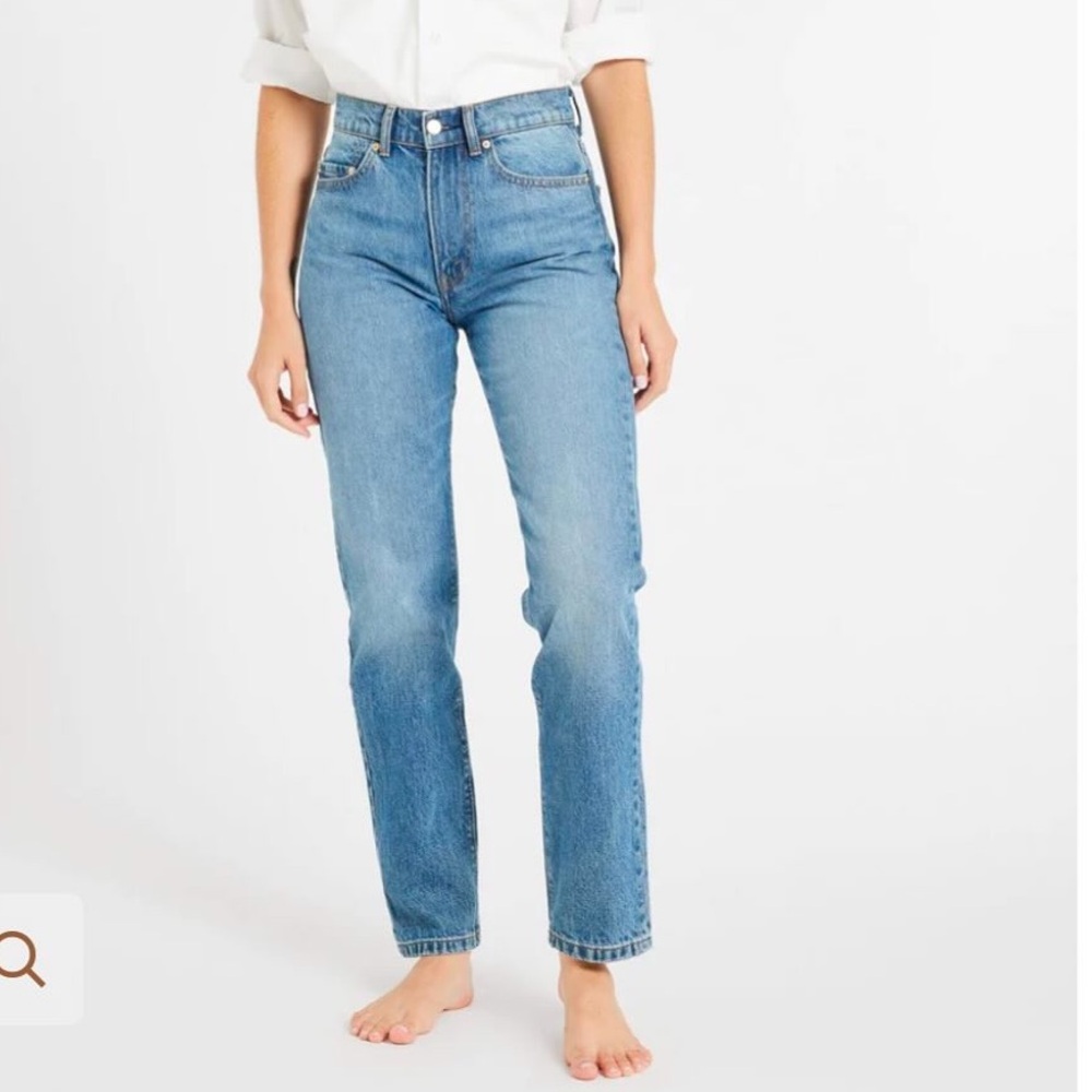 Mille denim Brooke Jeans in montecito wash.